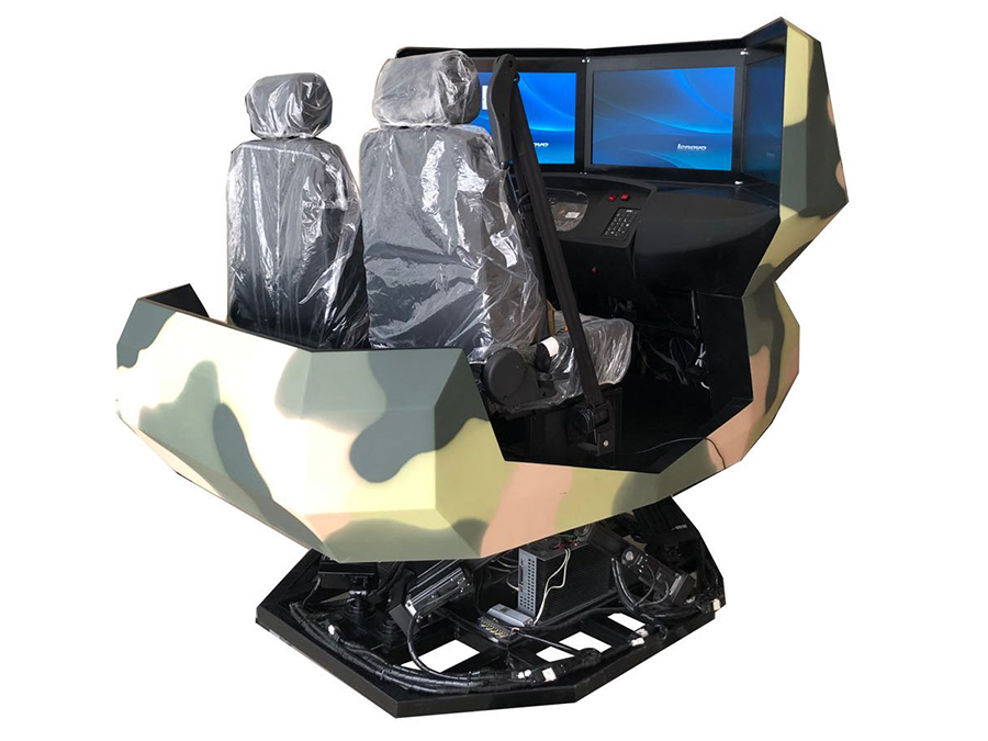 HKLD-BDDGS6型双人座动感汽车驾驶模拟器