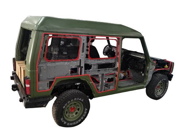 北汽BJ80-解剖车实训台